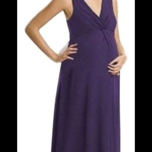 Bridesmaid maternity wedding dressl